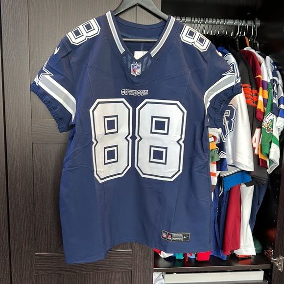 CeeDee Lamb Dallas Cowboys Nike Vapor F.U.S.E. Elite Authentic Jersey - Navy - Picture 1 of 12
